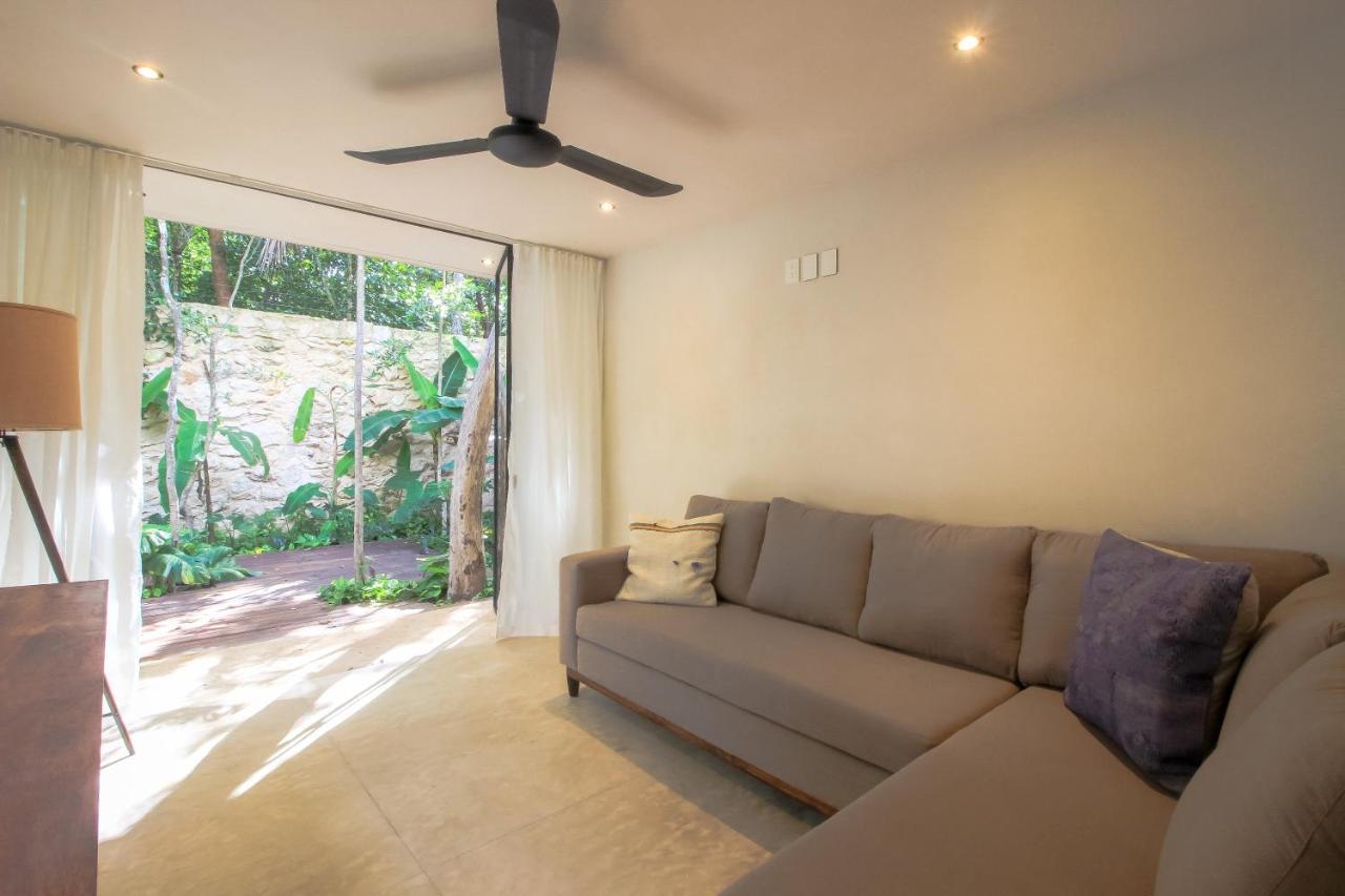 Elegant Boho Style Villa Jungle Views In Rooftop Deck & Outstanding Raw Pool In Holistika Tulum Pueblo Buitenkant foto
