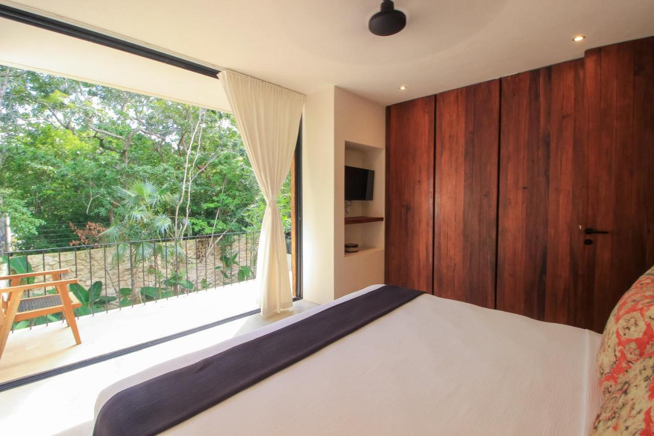 Elegant Boho Style Villa Jungle Views In Rooftop Deck & Outstanding Raw Pool In Holistika Tulum Pueblo Buitenkant foto