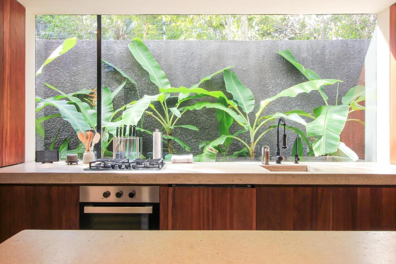 Elegant Boho Style Villa Jungle Views In Rooftop Deck & Outstanding Raw Pool In Holistika Tulum Pueblo Buitenkant foto